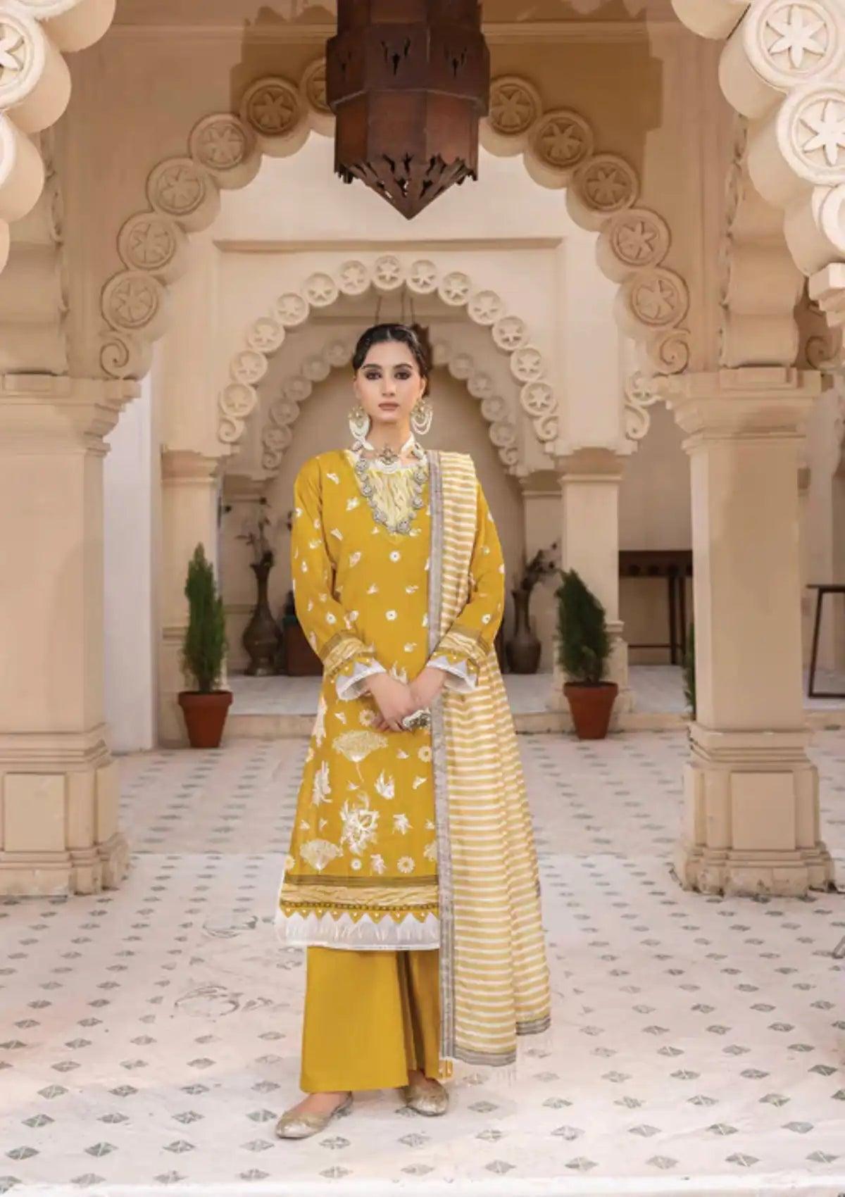Rimal By Usman Kashif'24 Vol-16 D-01 - Mohsin Saeed Fabrics