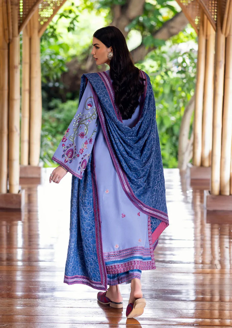 Mushq Hemline Symphony Karandi'25 D-04 River Hush