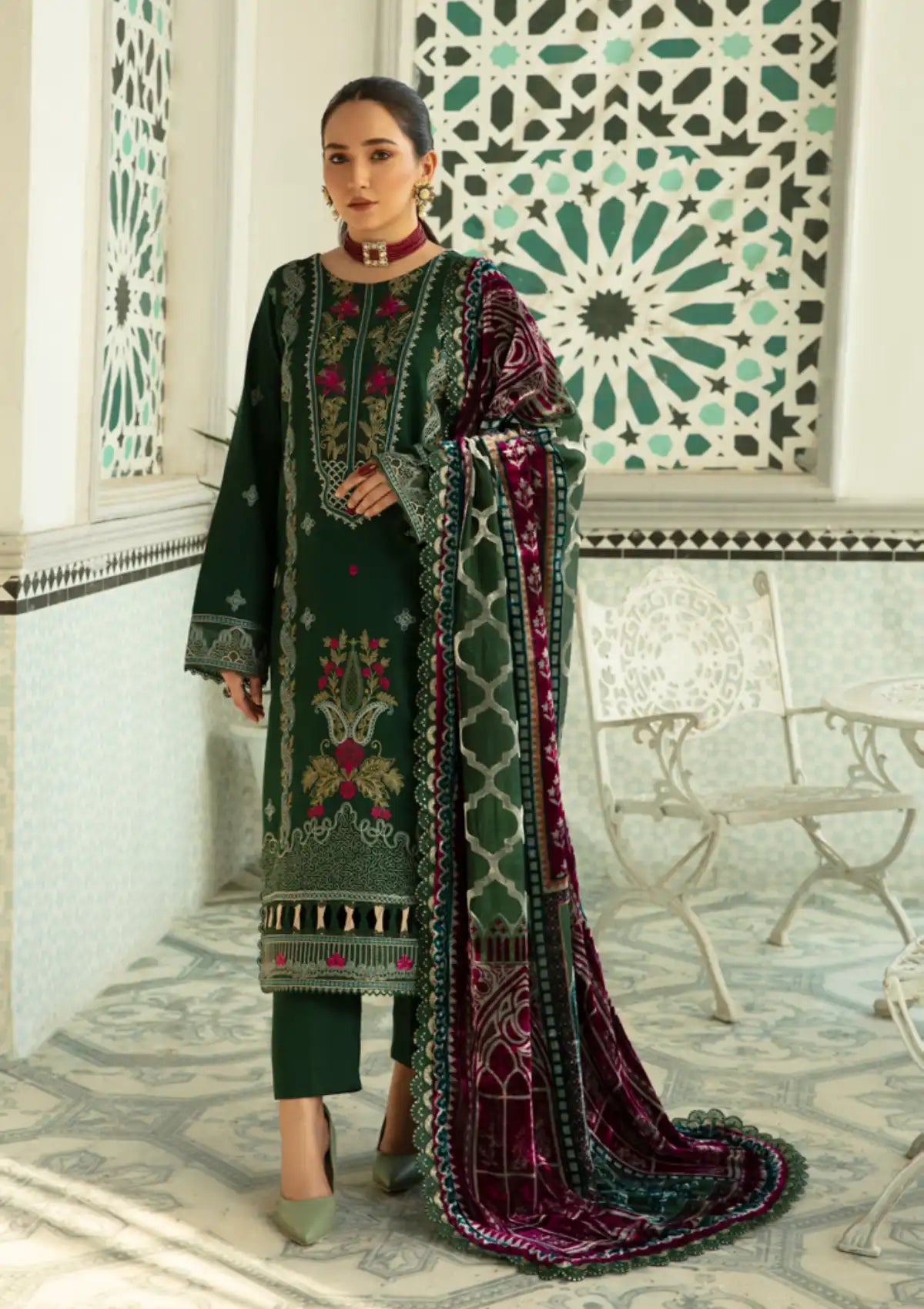 Parishay Riwayat Winter'23 LP-04 - Mohsin Saeed Fabrics