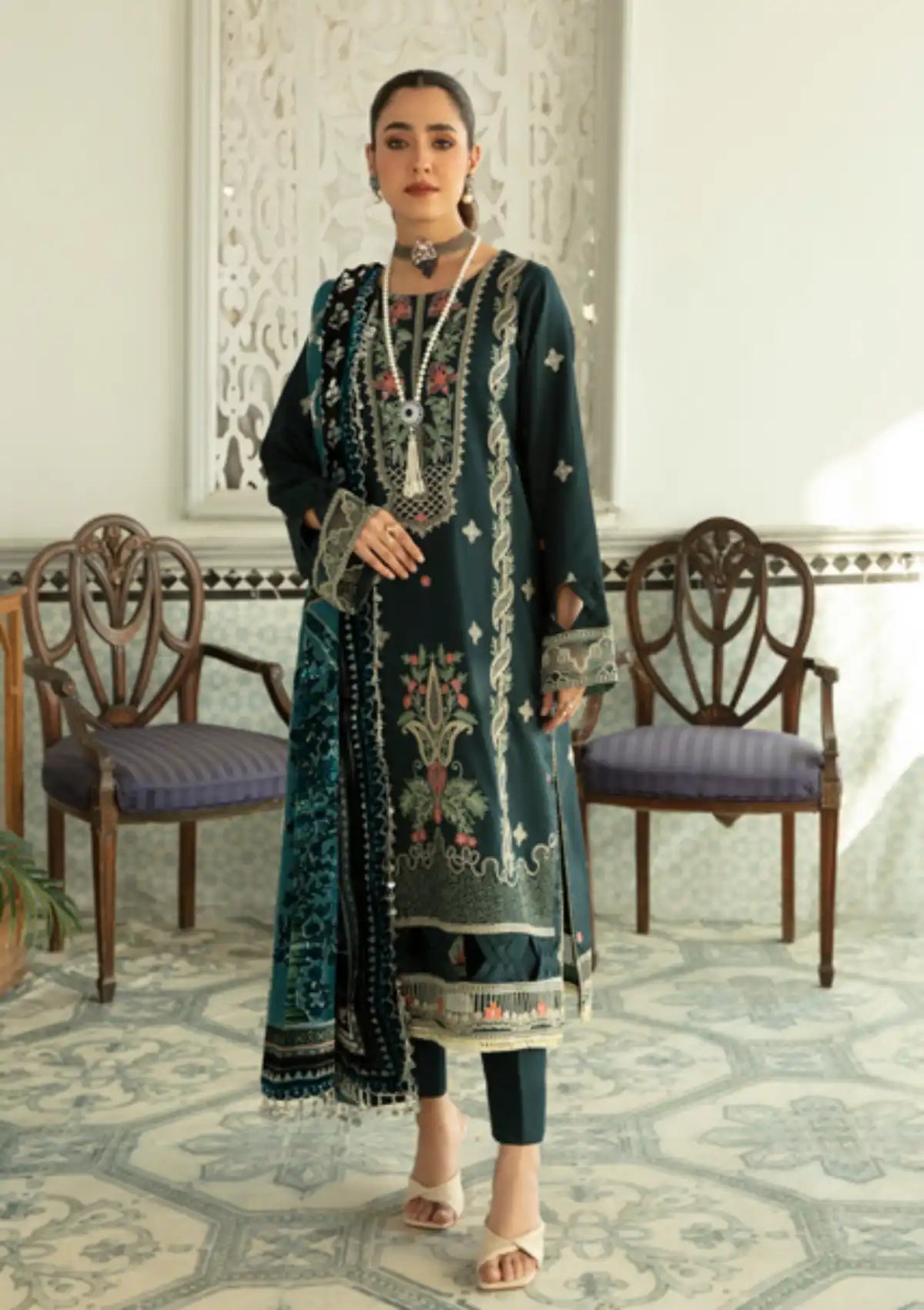 Parishay Riwayat Winter'23 LP-01 - Mohsin Saeed Fabrics