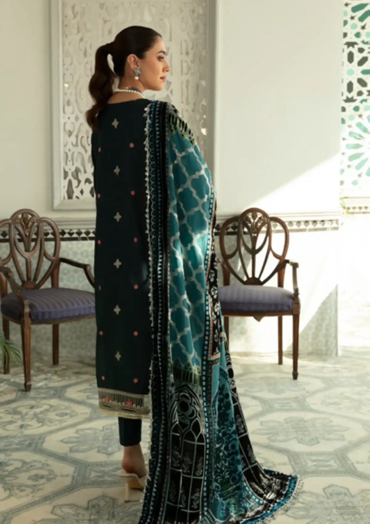 Parishay Riwayat Winter'23 LP-01 - Mohsin Saeed Fabrics