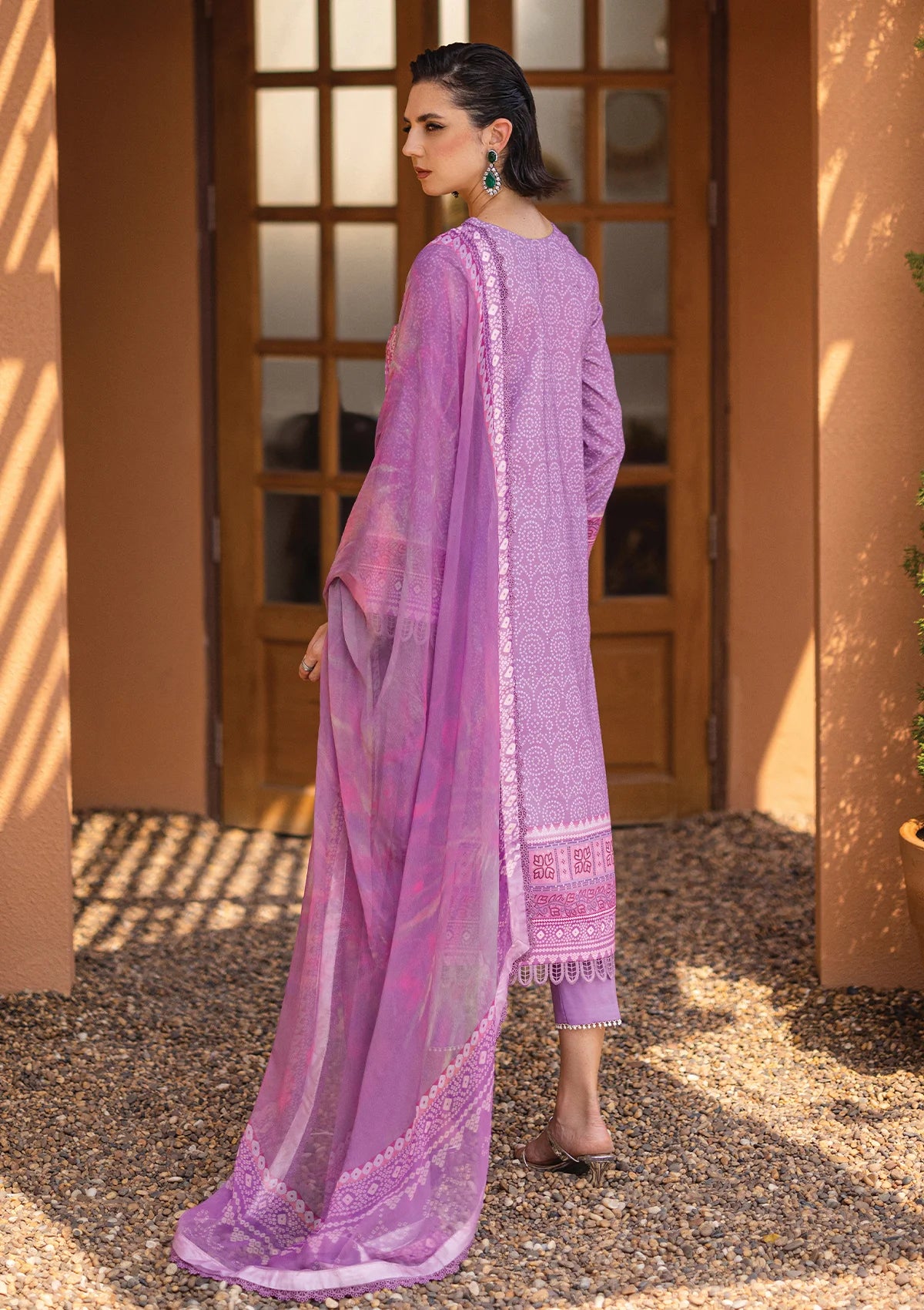 Roheenaz Azalea Printed Lawn'24 RNZ-02A - Mohsin Saeed Fabrics
