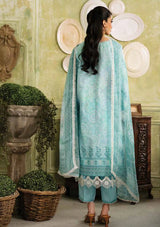 Roheenaz Flora Printed Lawn'24 RNP-03B-MIRAGE - Mohsin Saeed Fabrics