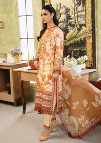 Roheenaz Flora Printed Lawn'24 RNP-05A-HARMONIA - Mohsin Saeed Fabrics