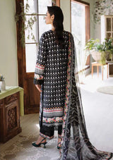 Roheenaz Flora Printed Lawn'24 RNP-06A-VERIDIAN - Mohsin Saeed Fabrics