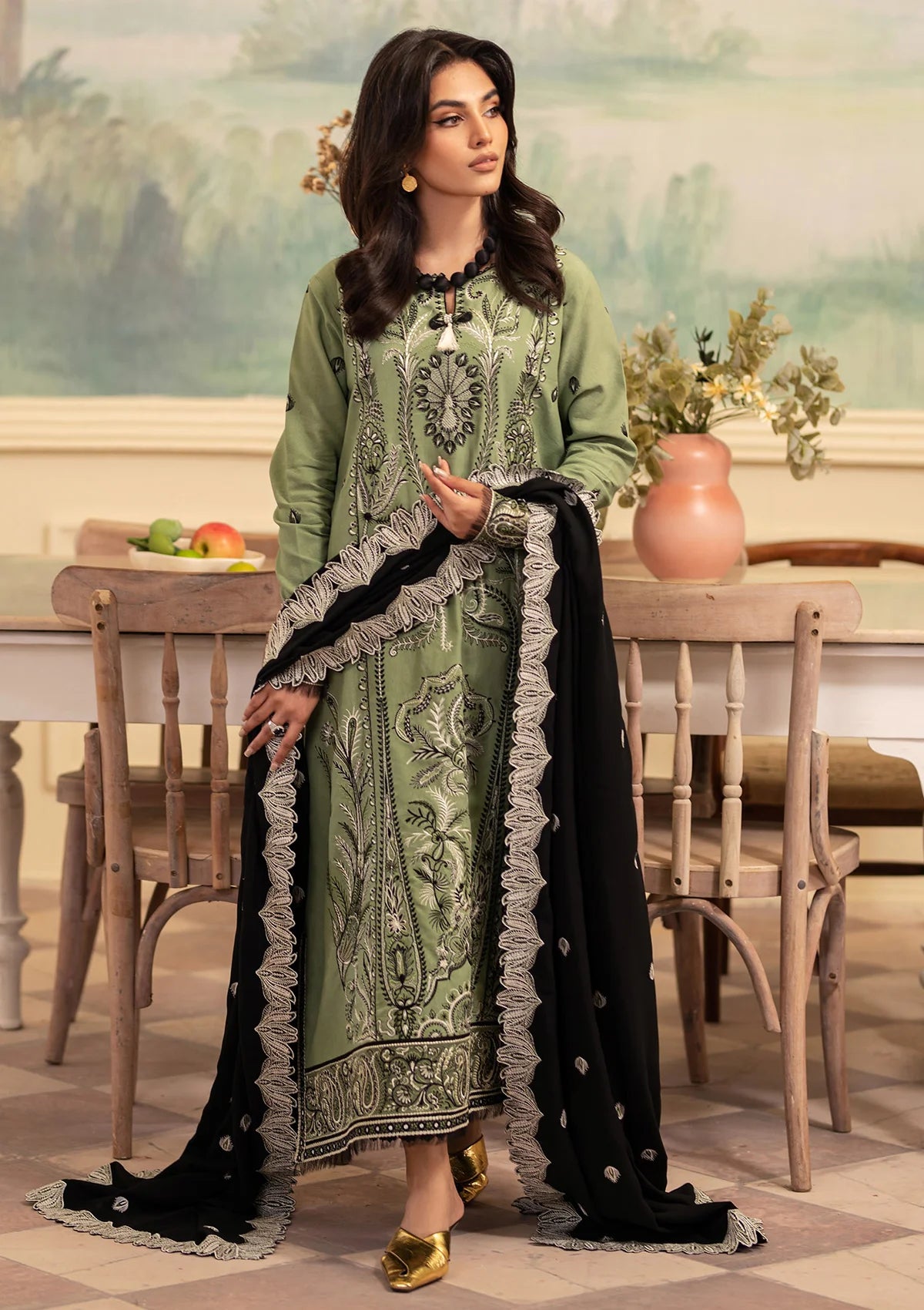 Roheenaz Meraki Winter'24 RNZ-04A OLIVIA
