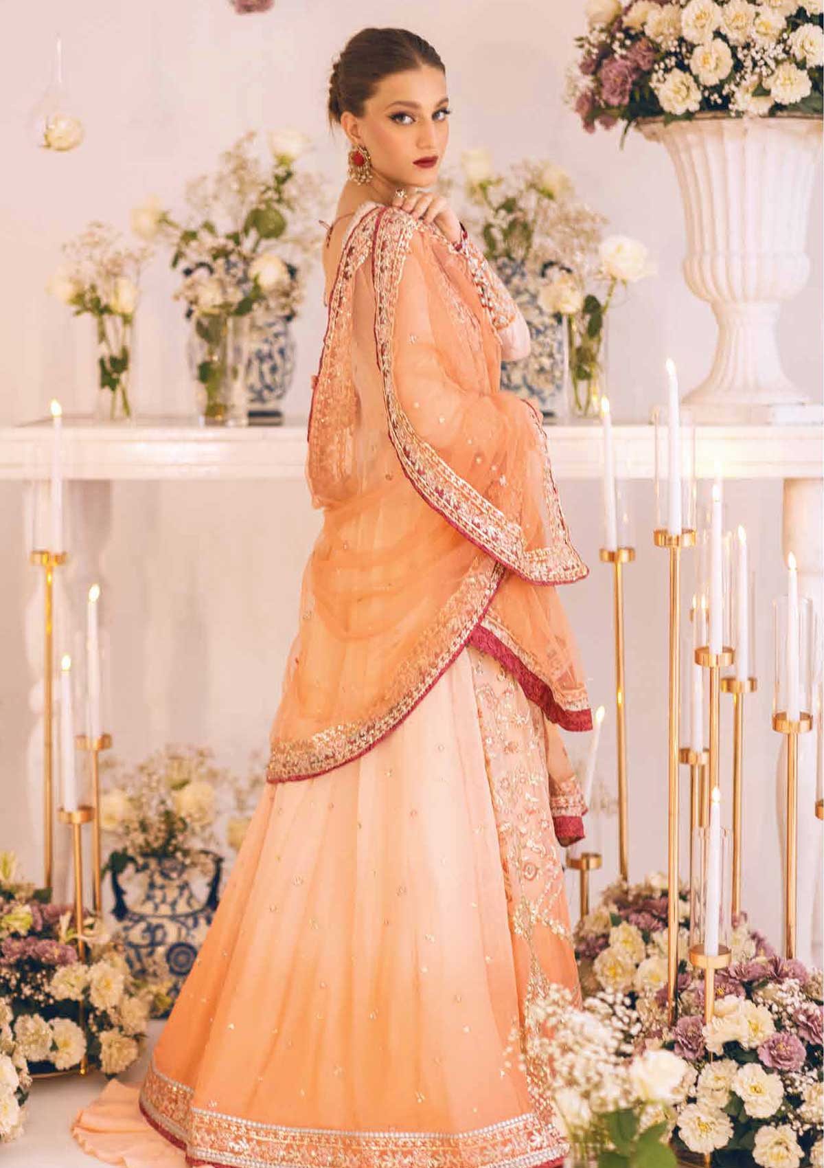 Roheenaz Sawariya Luxury Kalidaar Chiffon'23 D-01