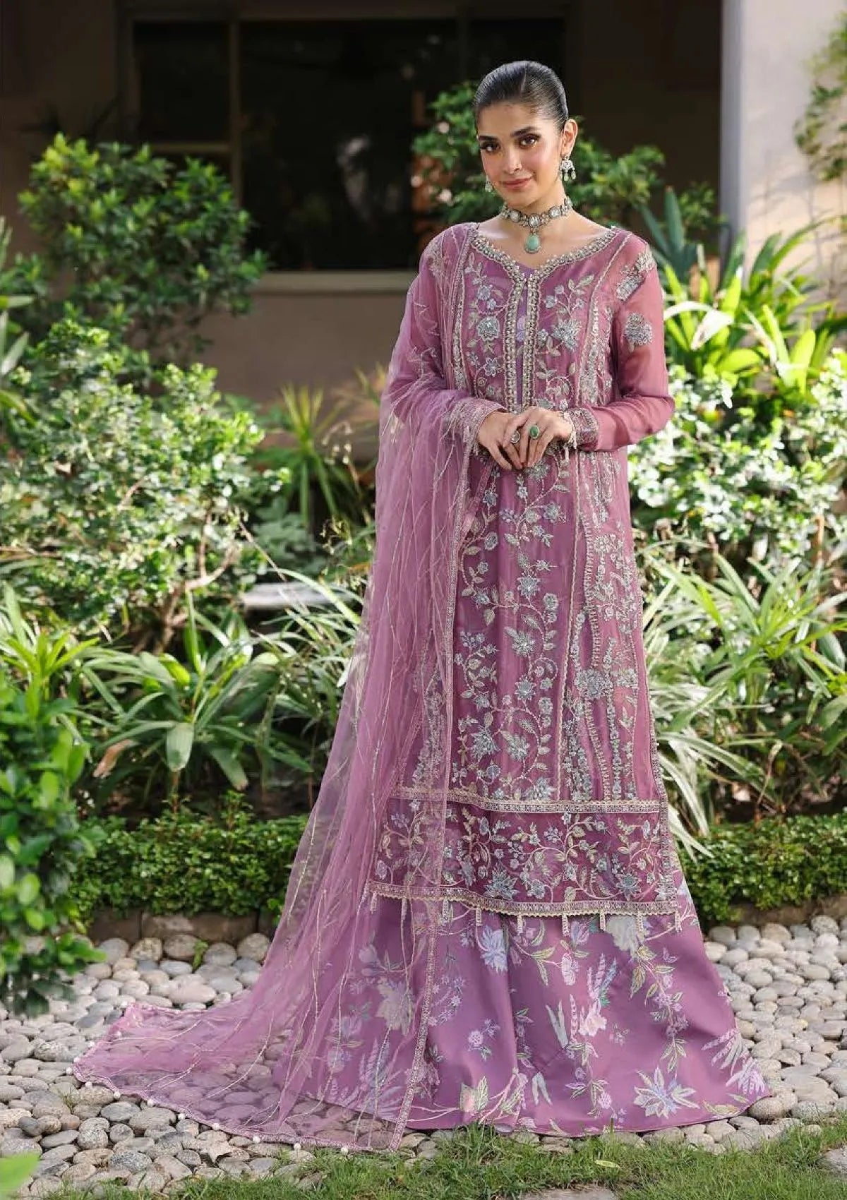 Roheenaz | Aangan Chiffon Collection 25 | Zyrah