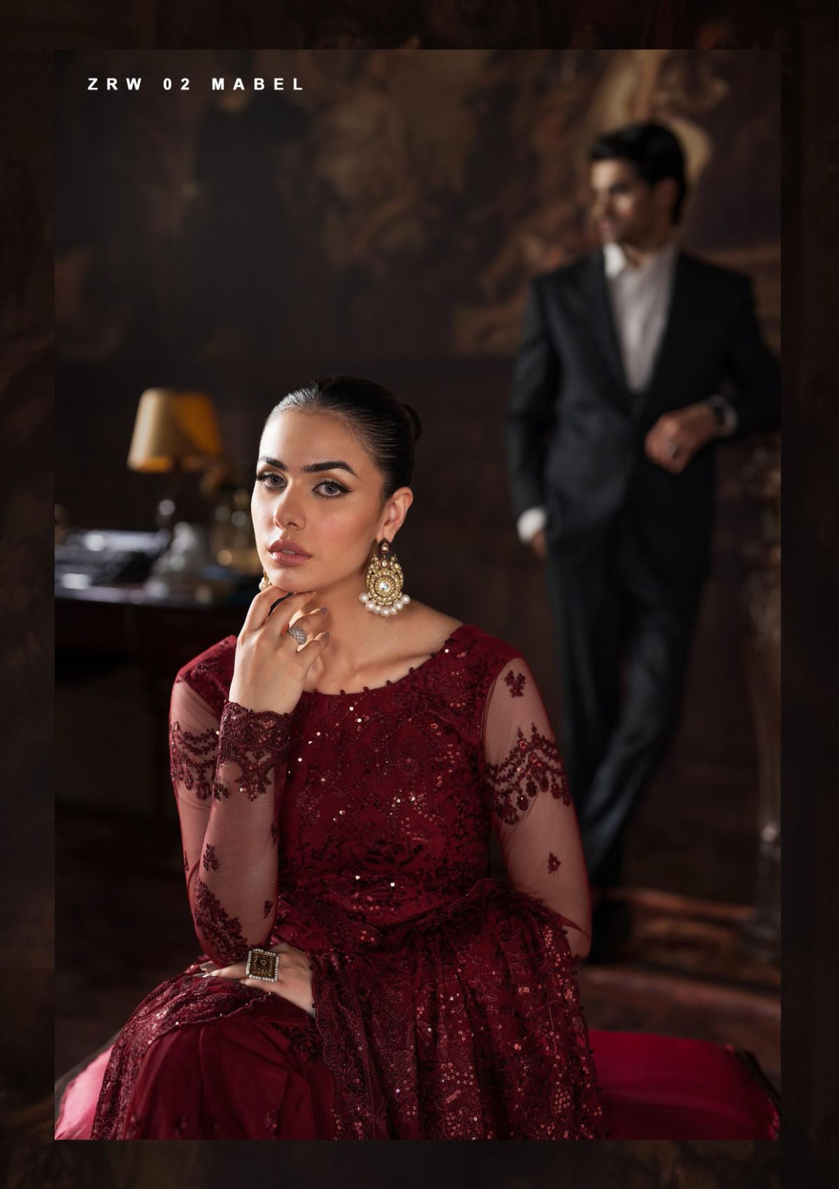 Rouge Wedding Formals by Zarif'25 ZRW-02 Mabel