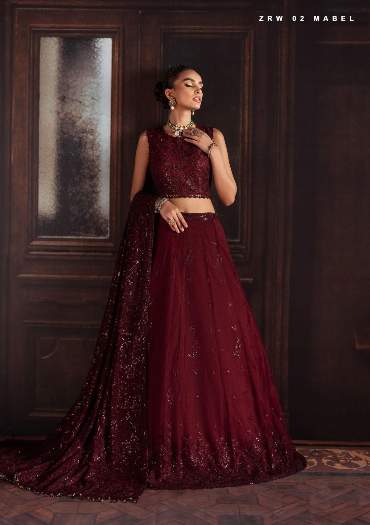 Rouge Wedding Formals by Zarif'25 ZRW-02 Mabel