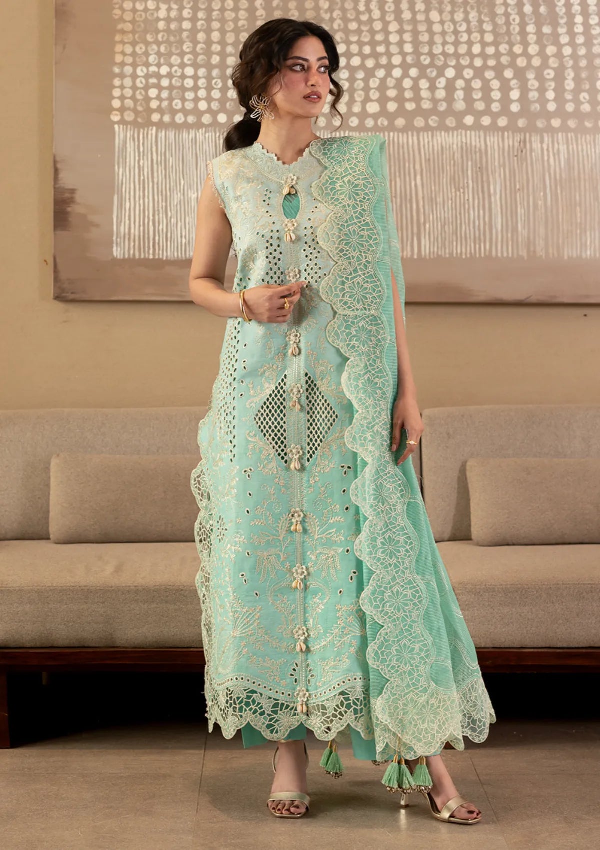 Mahnur Sirene Luxury Lawn'26 S-08 – Mohsin Saeed Fabrics