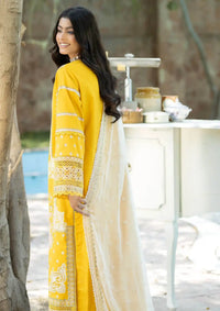 Imrozia Serene Subah-e-Roshan Lawn'24 SL-66 Zeeba - Mohsin Saeed Fabrics