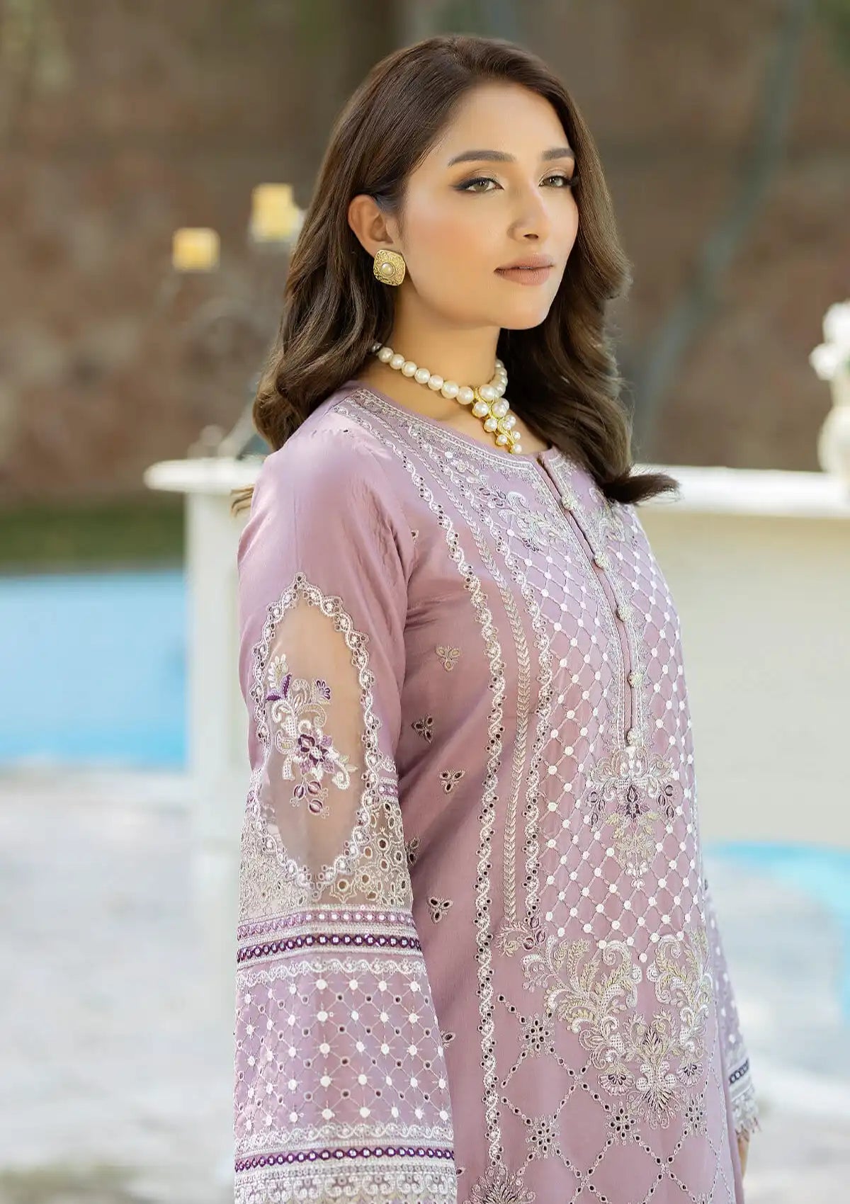 Imrozia Serene Subah-e-Roshan Lawn'24 SL-67 Khawab - Mohsin Saeed Fabrics