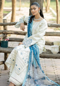 Imrozia Serene Subah-e-Roshan Lawn'24 SL-69 Nigaar - Mohsin Saeed Fabrics