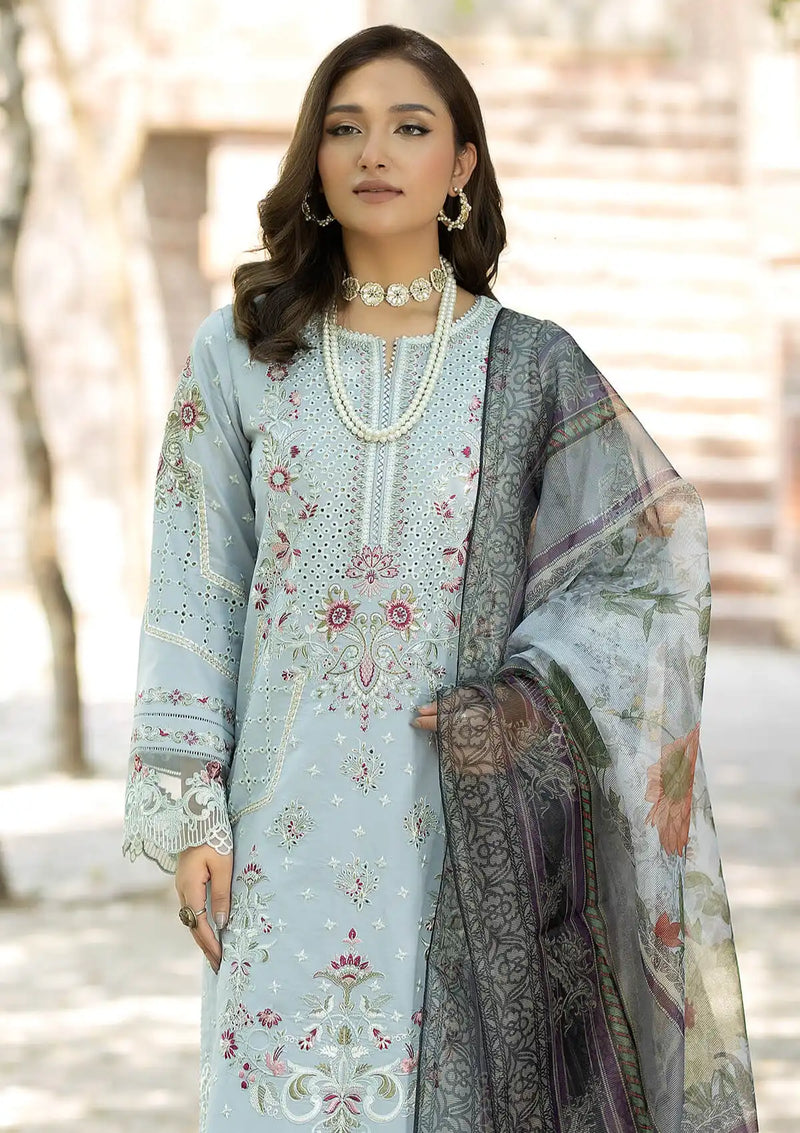 Imrozia Serene Subah-e-Roshan Lawn'24 SL-71 Zibaiish - Mohsin Saeed Fabrics