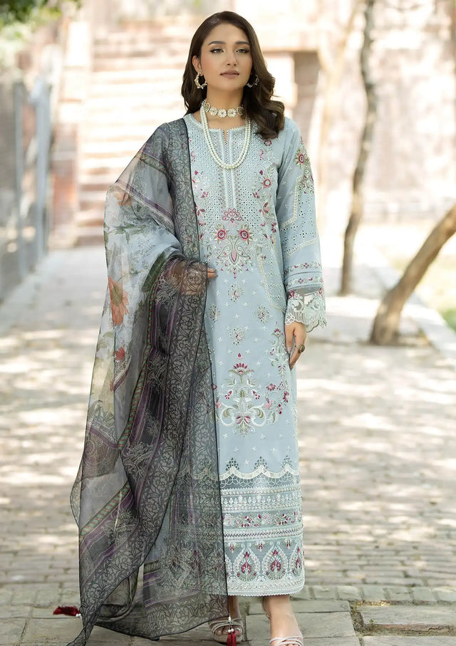 Imrozia Serene Subah-e-Roshan Lawn'24 SL-71 Zibaiish - Mohsin Saeed Fabrics