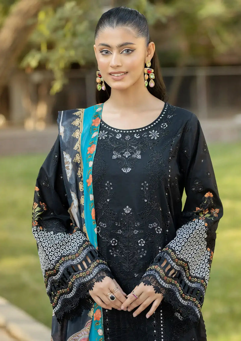 Imrozia Serene Subah-e-Roshan Lawn'24 SL-72 Jaanan - Mohsin Saeed Fabrics