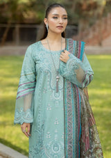 Imrozia Serene Subah-e-Roshan Lawn'24 SL-73 Zaib - Mohsin Saeed Fabrics