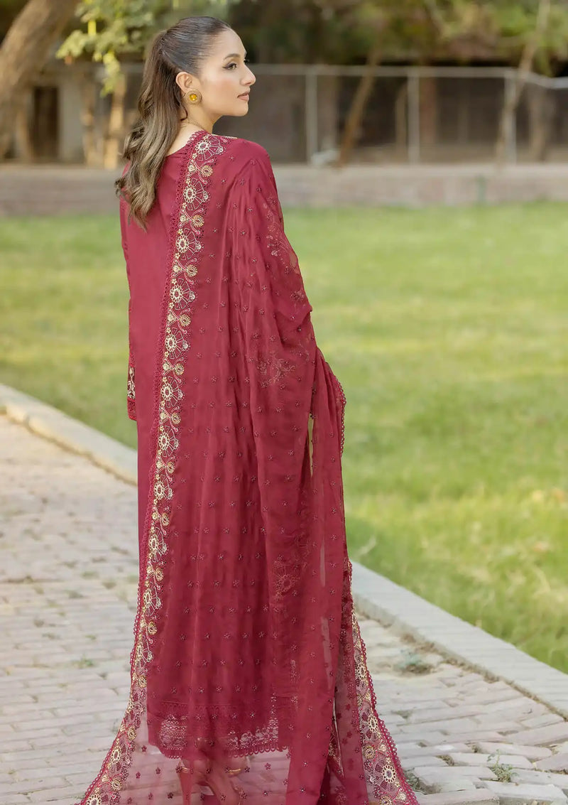 Imrozia Serene Subah-e-Roshan Lawn'24 SL-74 Firdous - Mohsin Saeed Fabrics