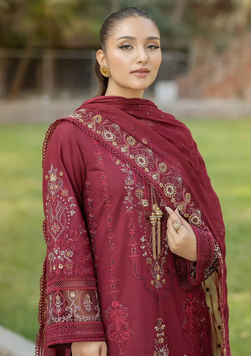 Imrozia Serene Subah-e-Roshan Lawn'24 SL-74 Firdous - Mohsin Saeed Fabrics