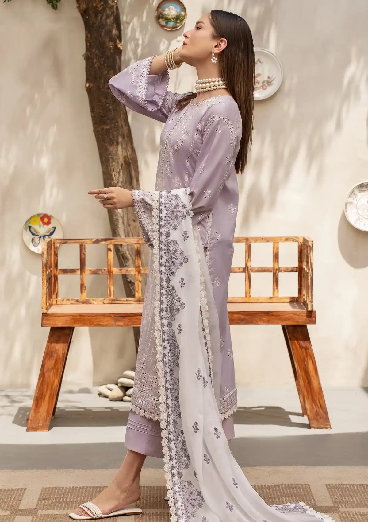 Zarif Festive Lawn'24 ZFL-02-ILSA - Mohsin Saeed Fabrics