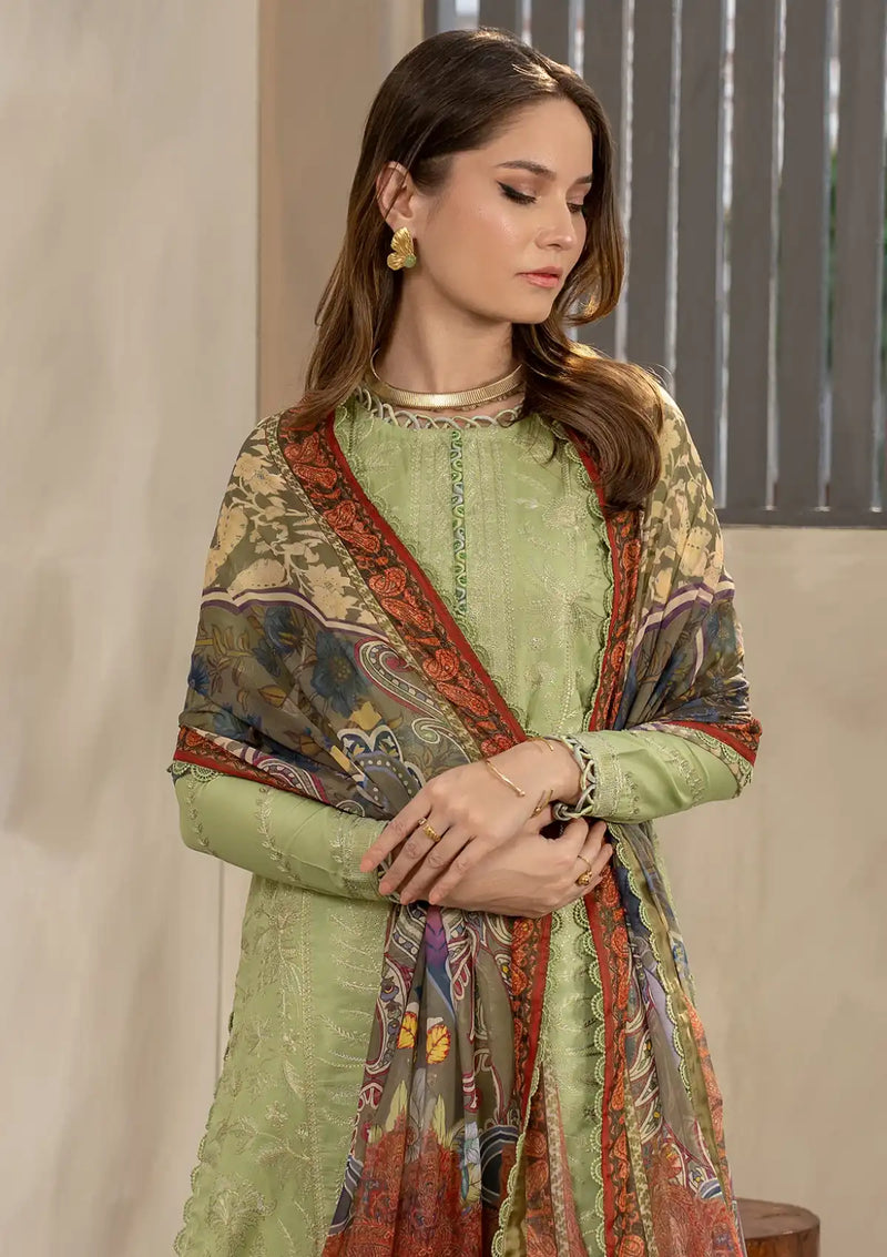 Zarif Festive Lawn'24 ZFL-04-SENIHA - Mohsin Saeed Fabrics