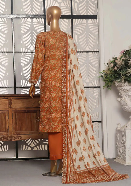 Sadabahar Cutwork Pret Lawn'24 Vol-01 D-03 - Mohsin Saeed Fabrics