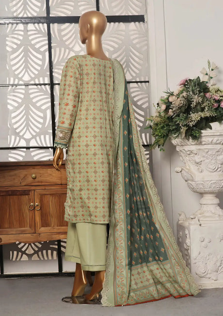 Sadabahar Cutwork Pret Lawn'24 Vol-01 D-01 - Mohsin Saeed Fabrics
