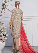 Sadabahar Cutwork Pret Lawn'24 Vol-01 D-07 - Mohsin Saeed Fabrics