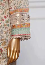 Sadabahar Cutwork Pret Lawn'24 Vol-01 D-07 - Mohsin Saeed Fabrics