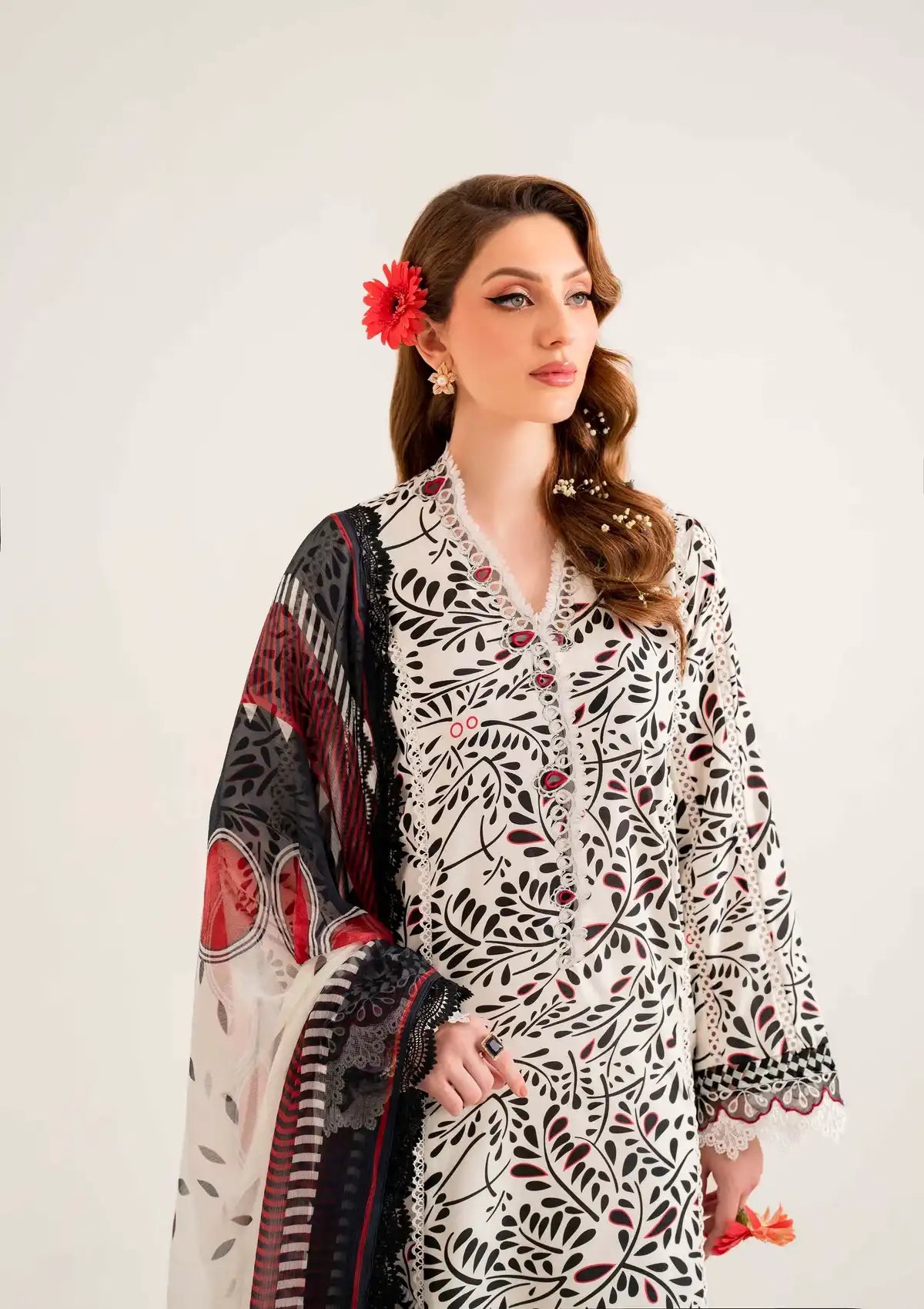 Sable Vogue Lila Lawn'24 SAL-05