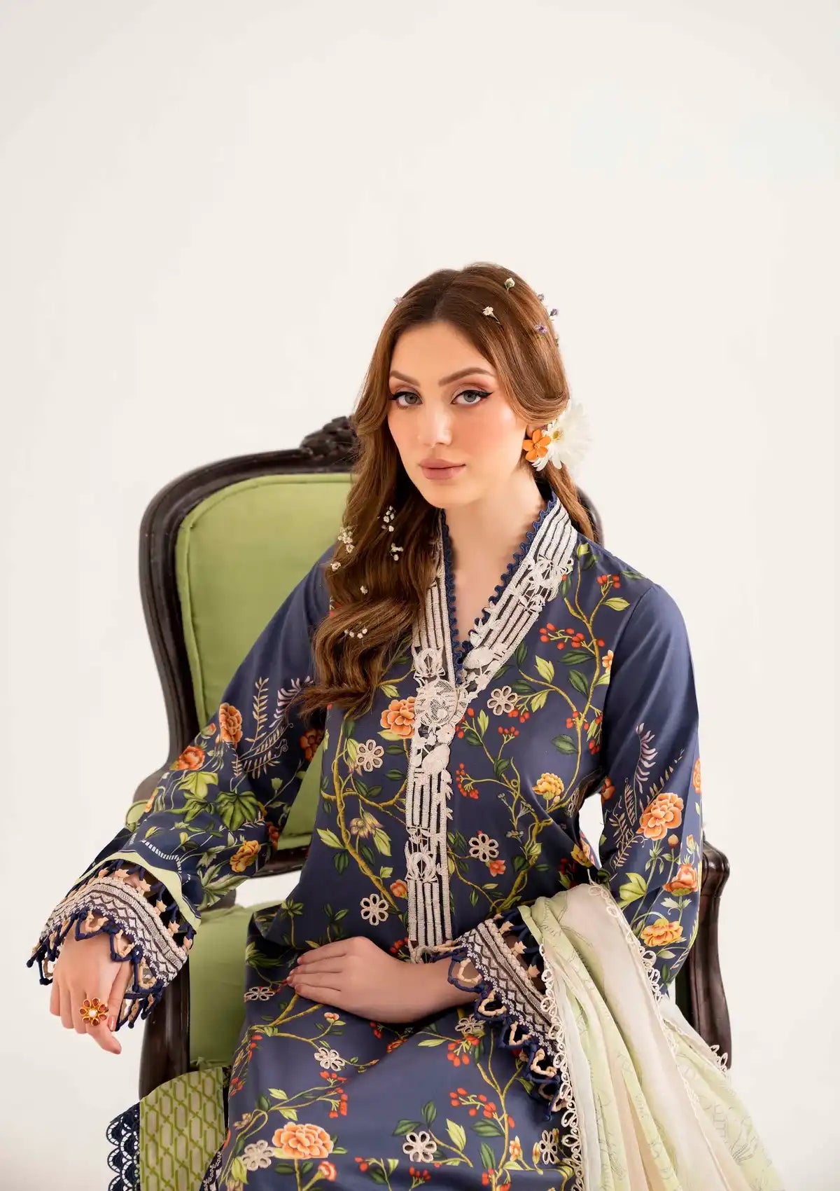 Sable Vogue Lila Lawn'24 SAL-06