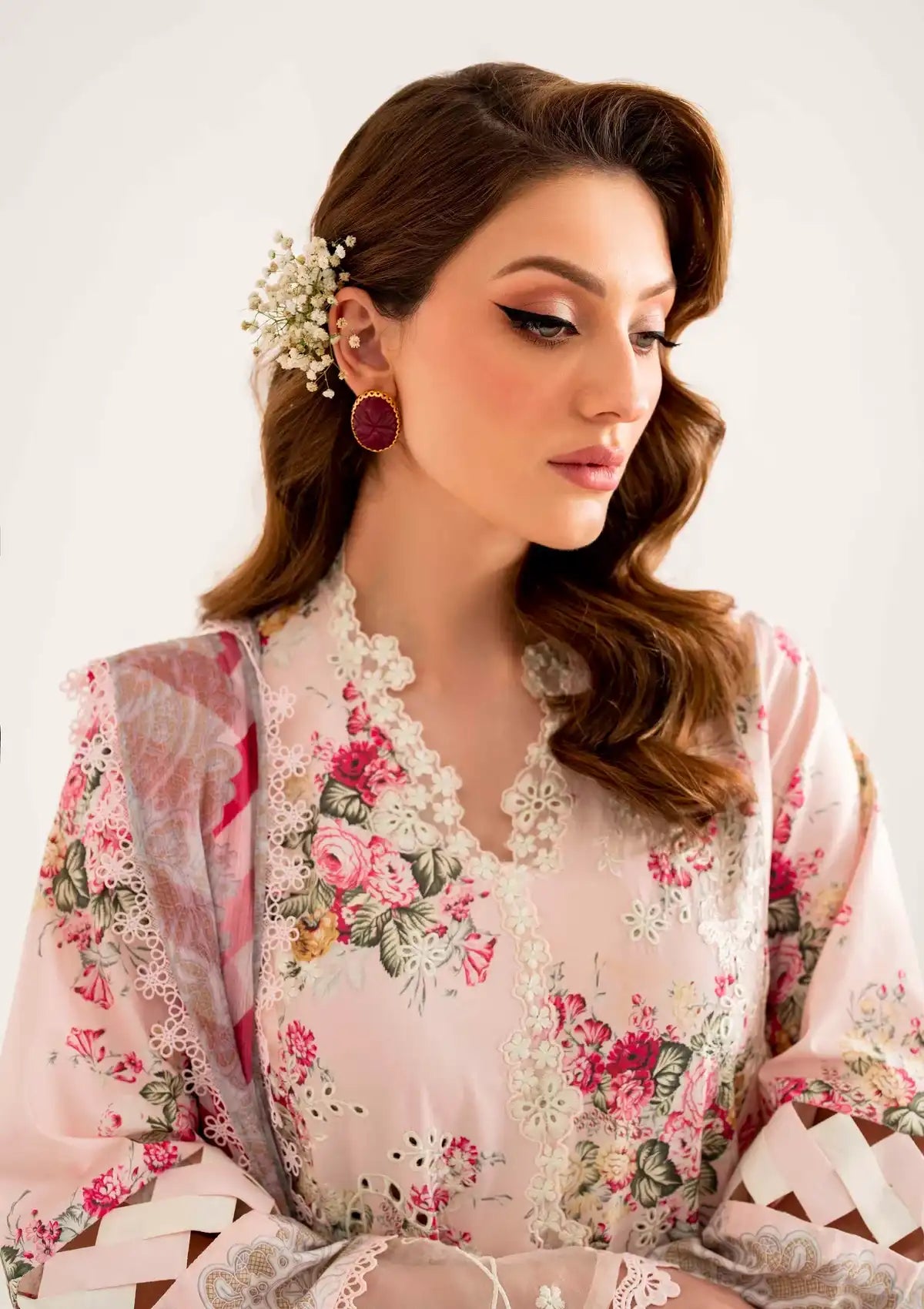 Sable Vogue Lila Lawn'24 SAL-07
