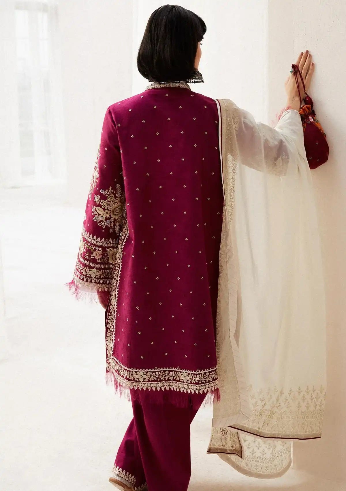 Zara Shahjahan S/S Lawn'24 D-04A-SIFFA - Mohsin Saeed Fabrics