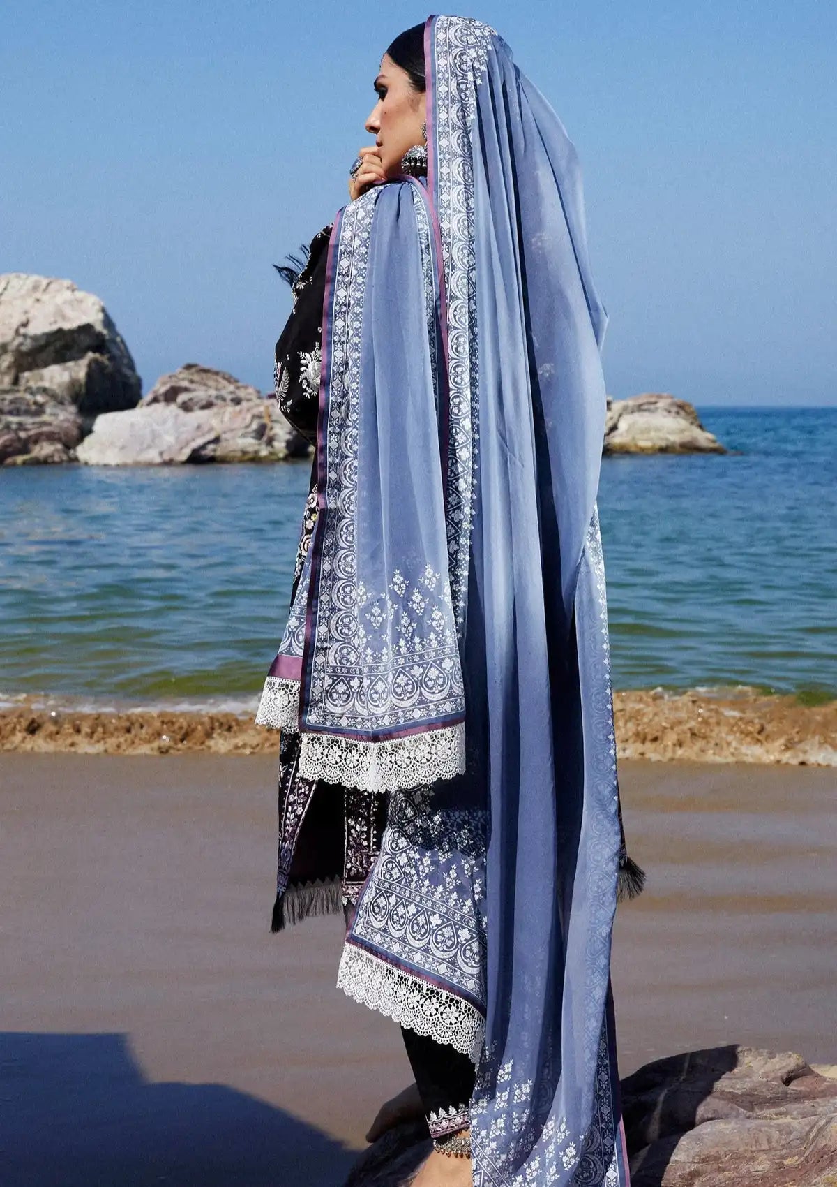 Zara Shahjahan S/S Lawn'24 D-04B-SIFFA - Mohsin Saeed Fabrics