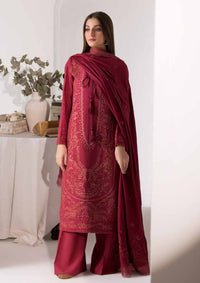 Embroidered Khaddar front and Embroidered Marina Twill Shawl from Sobia Nazir Winter Shawl'24 collection. 