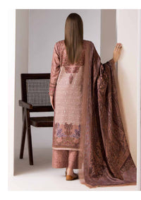 beautiful Plain Dyed Khaddar Back and Khaddar Trouser