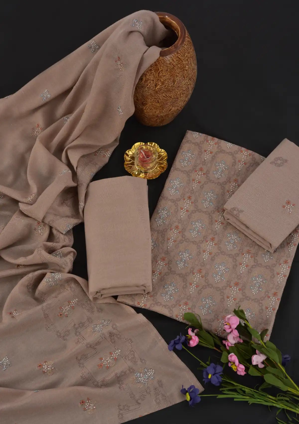 Shaista Emb Khaddar UB-336 TEHREEM - Mohsin Saeed Fabrics