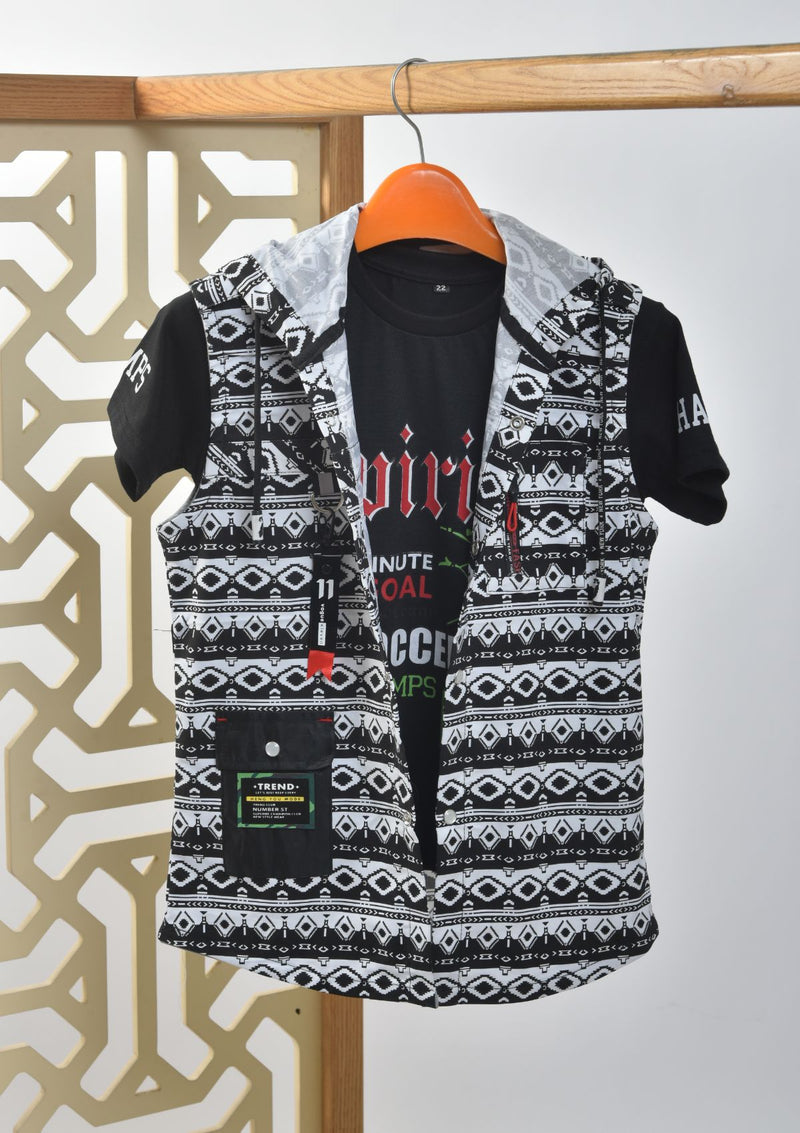 Baby Boy Shirt D7885 Black
