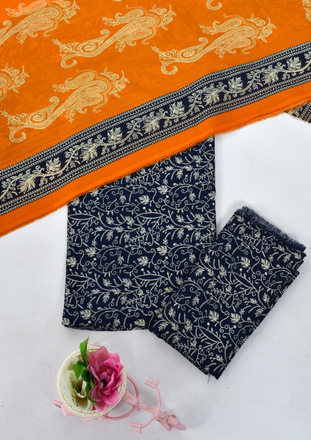 Bin Saeed Printed Lawn'24 BSPT-14 - Mohsin Saeed Fabrics