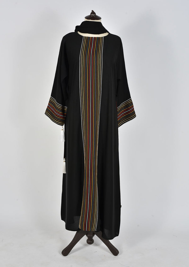 Abaya Zoom Front Full By HR D-04