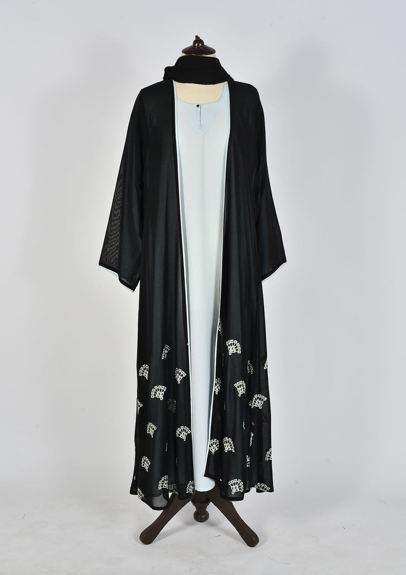 Abaya Uper MAxi Karhae By HR D-23