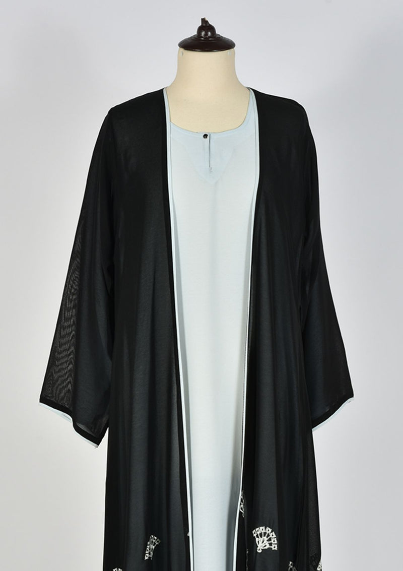 Abaya Uper MAxi Karhae By HR D-23