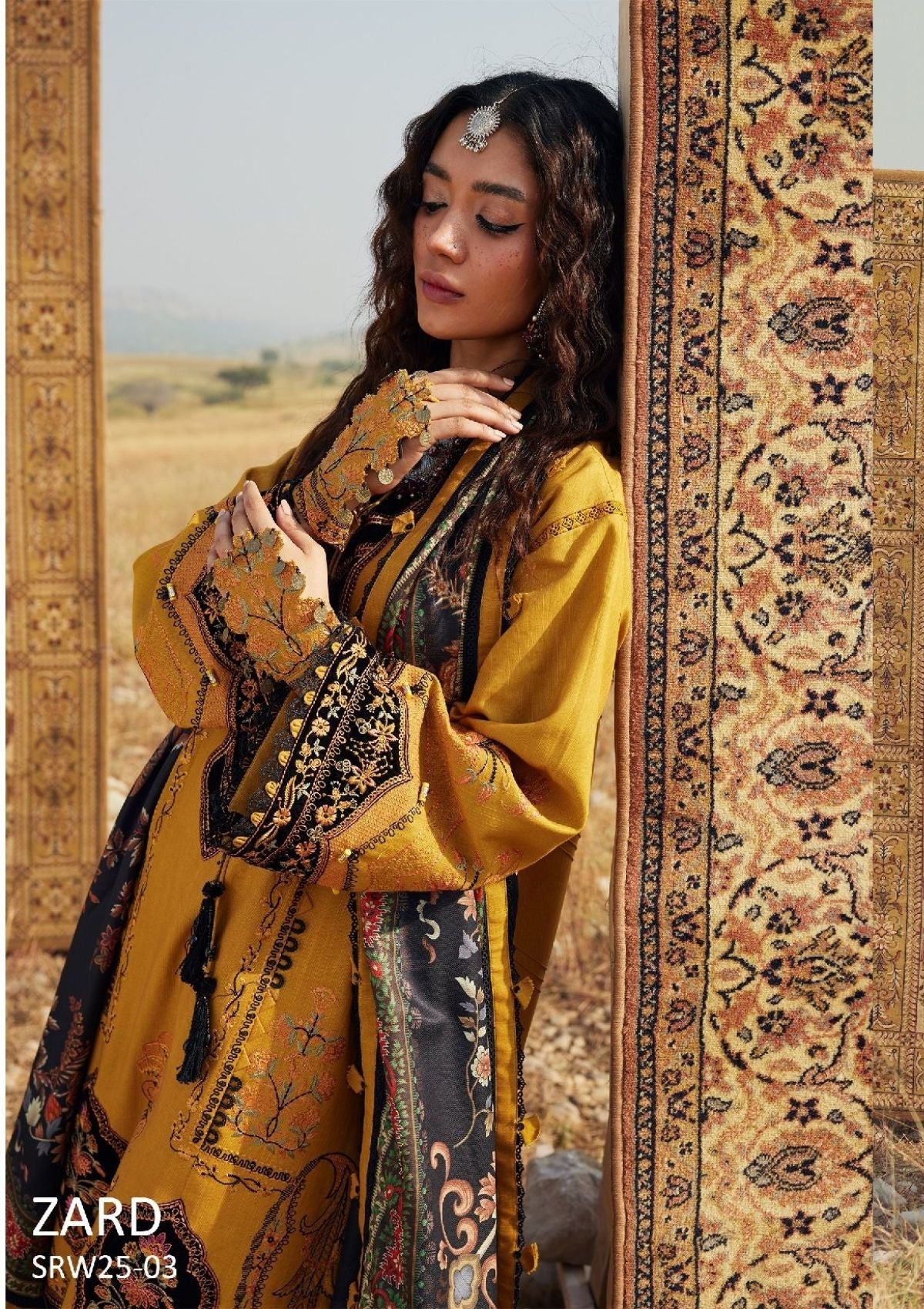 Saira Rizwan Winter'25 SR-03 Zard