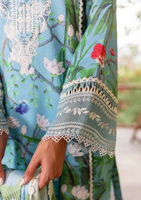 Sable Vogue Shiree Lawn'24 SSC-05 Flower Of Paradise - Mohsin Saeed Fabrics