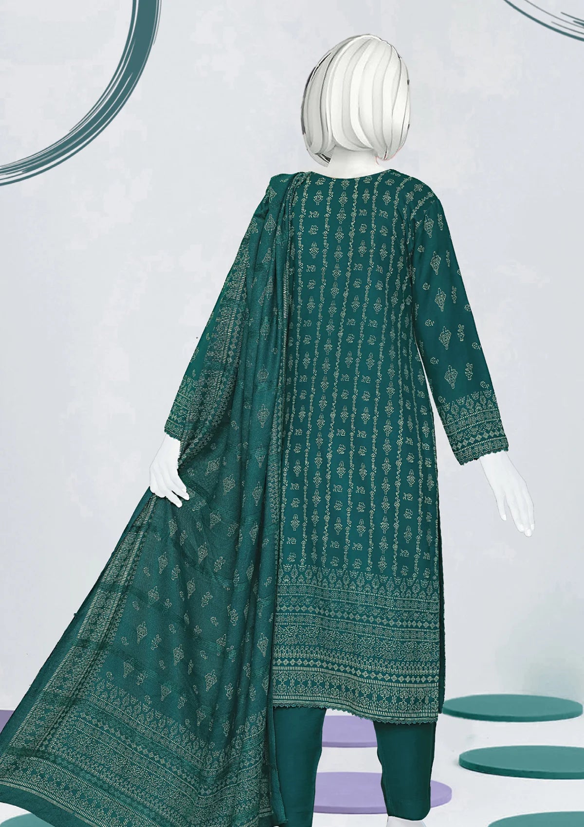 Sada Bahar Printed Winter'24 D-86525