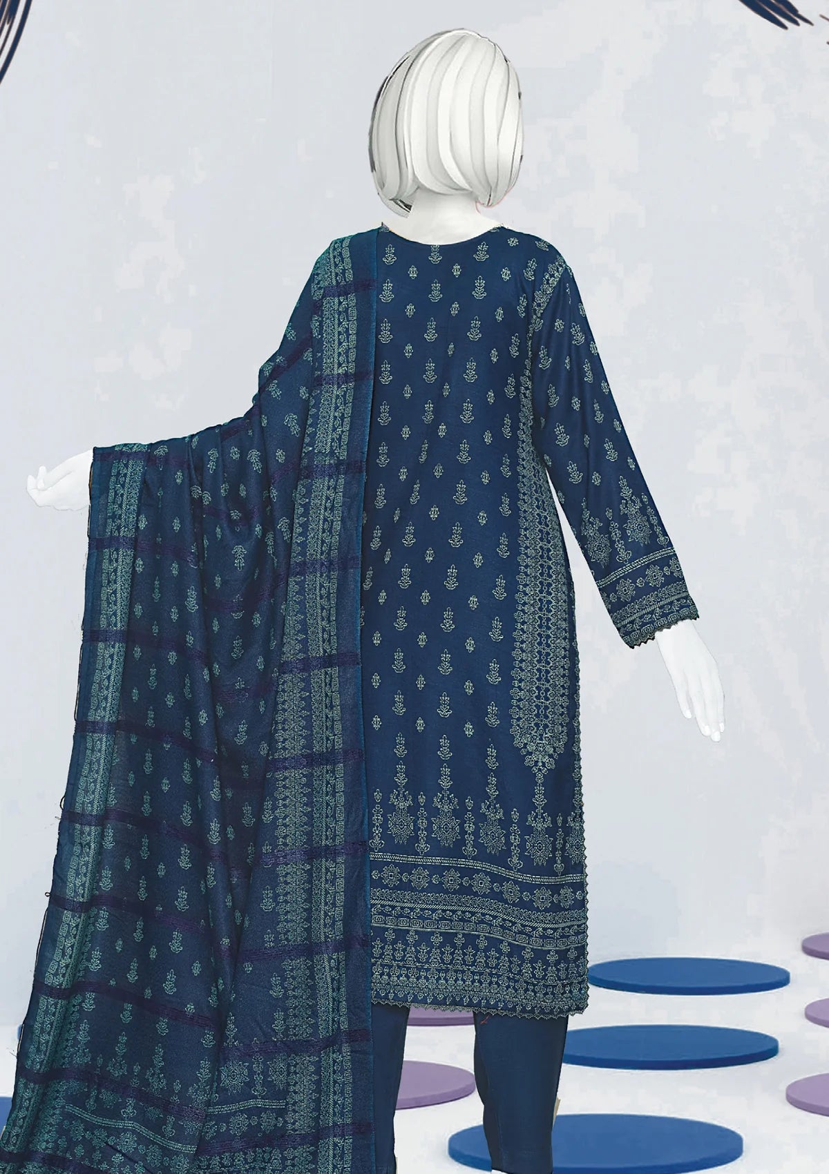 Sada Bahar Printed Winter'24 D-86925