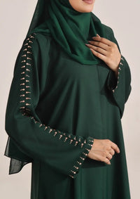 Premium Abaya (Sage Willow)