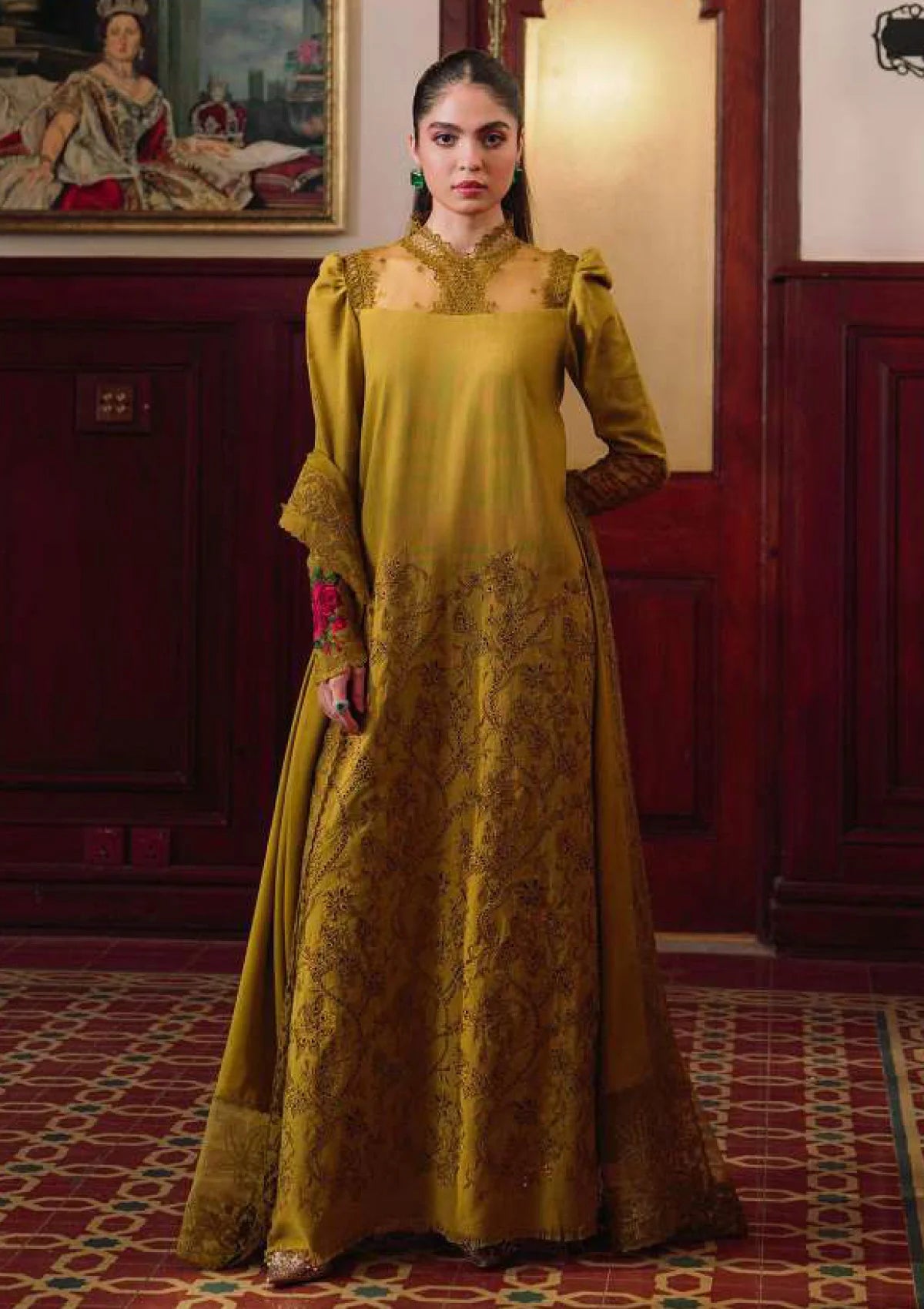 Saira Rizwan Luxury Winter'23 SR-03 INAYA - Mohsin Saeed Fabrics