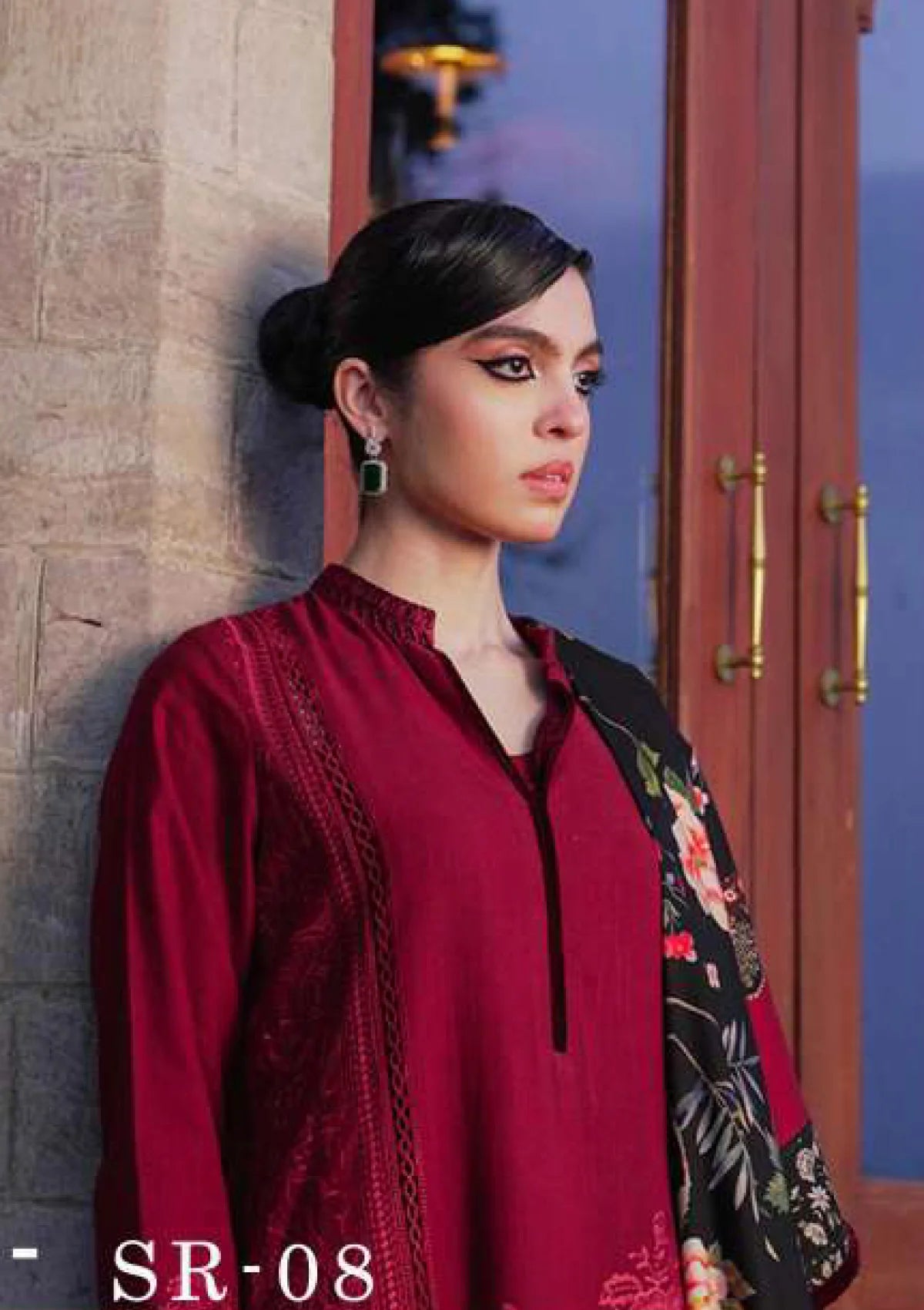 Saira Rizwan Luxury Winter'23 SR-08 SOHA - Mohsin Saeed Fabrics